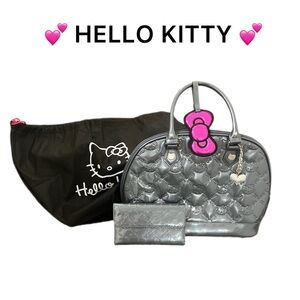 HELLO KITTY Purse and Matching Wallet with Dustbag